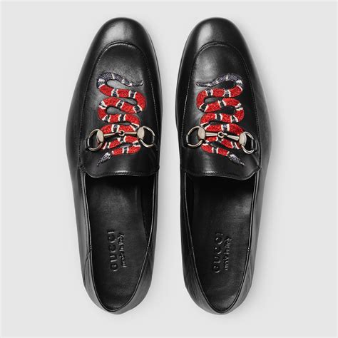 gucci slip ons men|gucci snake loafers men.